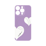 プレミアムパネル with MagSafe［ Two Hearts - Purple ］