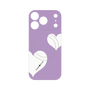 プレミアムパネル with MagSafe［ Two Hearts - Purple ］