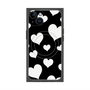 プレミアムパネル with MagSafe［ Dot Hearts - Black ］
