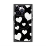 プレミアムパネル with MagSafe［ Dot Hearts - Black ］