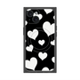 プレミアムパネル with MagSafe［ Dot Hearts - Black ］
