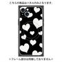 プレミアムパネル with MagSafe［ Dot Hearts - Black ］