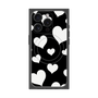 プレミアムパネル with MagSafe［ Dot Hearts - Black ］