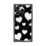 プレミアムパネル with MagSafe［ Dot Hearts - Black ］