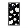 プレミアムパネル with MagSafe［ Dot Hearts - Black ］