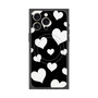 プレミアムパネル with MagSafe［ Dot Hearts - Black ］