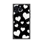 プレミアムパネル with MagSafe［ Dot Hearts - Black ］