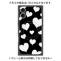 プレミアムパネル with MagSafe［ Dot Hearts - Black ］