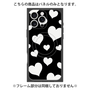 プレミアムパネル with MagSafe［ Dot Hearts - Black ］