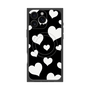 プレミアムパネル with MagSafe［ Dot Hearts - Black ］