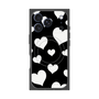 プレミアムパネル with MagSafe［ Dot Hearts - Black ］