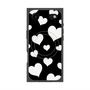 プレミアムパネル with MagSafe［ Dot Hearts - Black ］