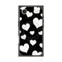 プレミアムパネル with MagSafe［ Dot Hearts - Black ］