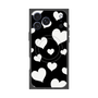 プレミアムパネル with MagSafe［ Dot Hearts - Black ］