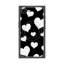 プレミアムパネル with MagSafe［ Dot Hearts - Black ］