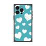 プレミアムパネル with MagSafe［ Dot Hearts - Blue ］
