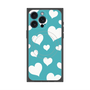 プレミアムパネル with MagSafe［ Dot Hearts - Blue ］