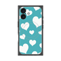 プレミアムパネル with MagSafe［ Dot Hearts - Blue ］