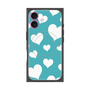 プレミアムパネル with MagSafe［ Dot Hearts - Blue ］