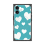 プレミアムパネル with MagSafe［ Dot Hearts - Blue ］