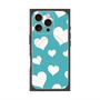 プレミアムパネル with MagSafe［ Dot Hearts - Blue ］