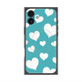 プレミアムパネル with MagSafe［ Dot Hearts - Blue ］