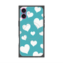 プレミアムパネル with MagSafe［ Dot Hearts - Blue ］