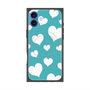プレミアムパネル with MagSafe［ Dot Hearts - Blue ］