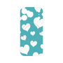プレミアムパネル with MagSafe［ Dot Hearts - Blue ］