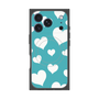 プレミアムパネル with MagSafe［ Dot Hearts - Blue ］