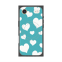プレミアムパネル with MagSafe［ Dot Hearts - Blue ］