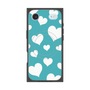 プレミアムパネル with MagSafe［ Dot Hearts - Blue ］