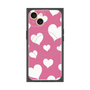 プレミアムパネル with MagSafe［ Dot Hearts - Pink ］