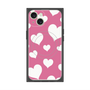 プレミアムパネル with MagSafe［ Dot Hearts - Pink ］
