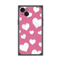 プレミアムパネル with MagSafe［ Dot Hearts - Pink ］