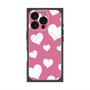 プレミアムパネル with MagSafe［ Dot Hearts - Pink ］