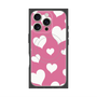 プレミアムパネル with MagSafe［ Dot Hearts - Pink ］