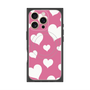 プレミアムパネル with MagSafe［ Dot Hearts - Pink ］