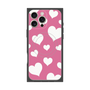 プレミアムパネル with MagSafe［ Dot Hearts - Pink ］