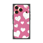プレミアムパネル with MagSafe［ Dot Hearts - Pink ］