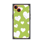 プレミアムパネル with MagSafe［ Dot Hearts - Green ］