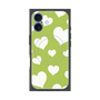 プレミアムパネル with MagSafe［ Dot Hearts - Green ］