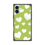 プレミアムパネル with MagSafe［ Dot Hearts - Green ］