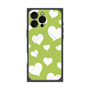 プレミアムパネル with MagSafe［ Dot Hearts - Green ］