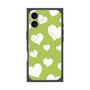 プレミアムパネル with MagSafe［ Dot Hearts - Green ］