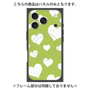プレミアムパネル with MagSafe［ Dot Hearts - Green ］