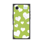 プレミアムパネル with MagSafe［ Dot Hearts - Green ］