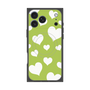 プレミアムパネル with MagSafe［ Dot Hearts - Green ］