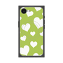 プレミアムパネル with MagSafe［ Dot Hearts - Green ］