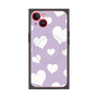 プレミアムパネル with MagSafe［ Dot Hearts - Purple ］